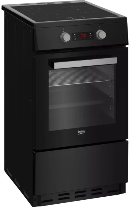 Cuisinière induction + four électrique BEKO FSE58301BC