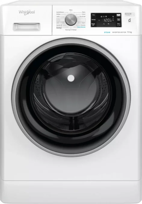 Lave linge frontal 10Kg WHIRLPOOL FFBR10489BSVFR