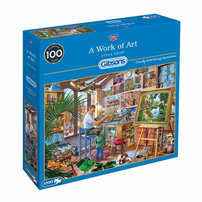 A work of art   1000 pièces