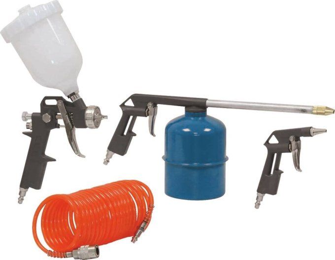 Accessoires pneumatiques avec raccord rapide - kit 4 pcs STILKER