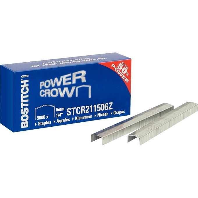 Boîte de 5 000 agrafes Bostitch STCR 2115