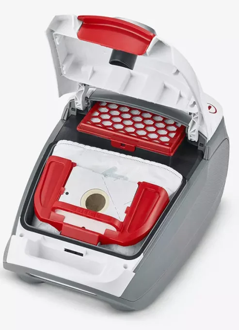 Aspirateur traineau avec sac SEVERIN  blanc/rouge BC7047   850 W