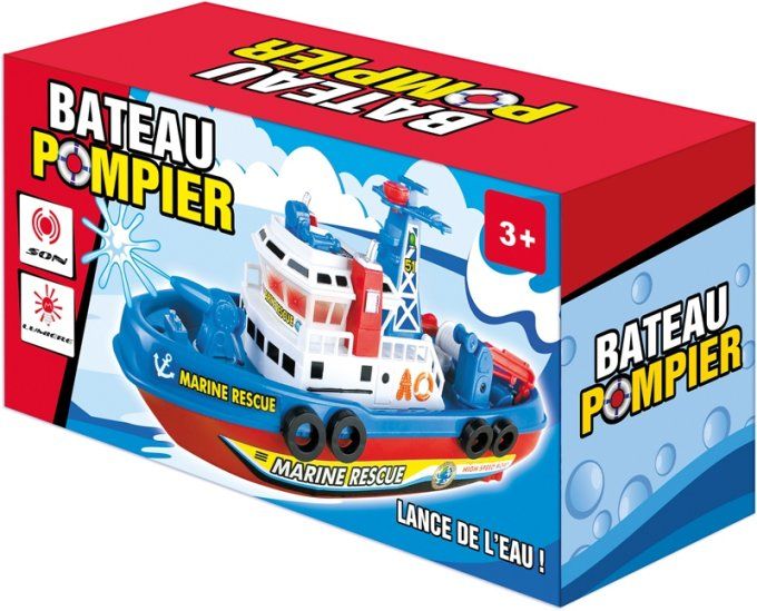 Bateau secours 25 cm sons et lumières