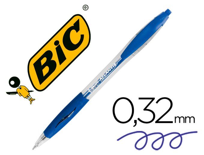 Stylo-bille BIC  rétractable Atlantis classic 