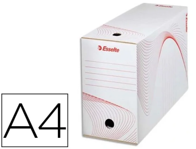 25 Boîtes archives esselte standard carton ondulé recyclable a4 245x345mm dos 150mm assemblage 