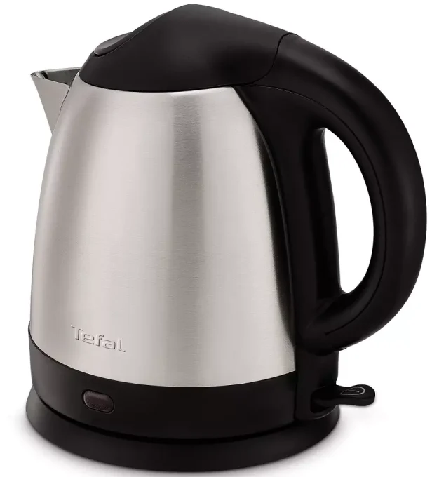 Bouilloire TEFAL compacte  1.2l 1800w 5tasses inox/noir  KI 431 D 10