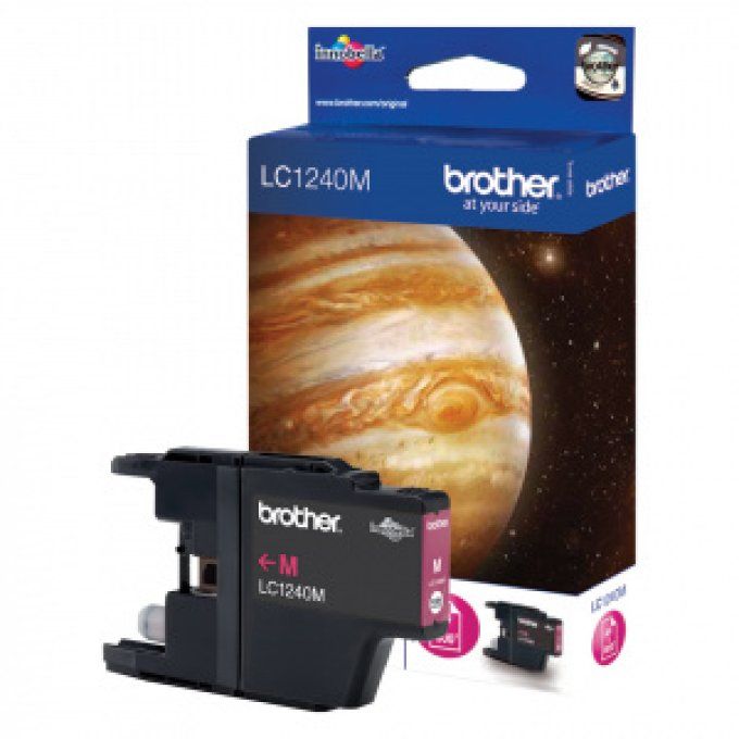 BROTHER Cartouche Encre LC1240M Magenta 600 pages.
