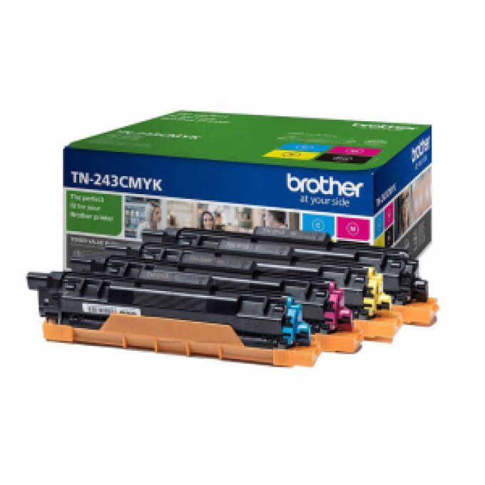 BROTHER Pack 4 Cartouches Toner TN243BK,C,M,Y 4X1 000 pages