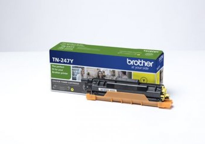 BROTHER Cartouche Toner TN247Y Jaune 2 300 pages