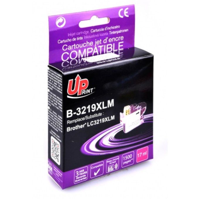 UPRINT B-3219XLM M CARTOUCHE COMPATIBLE AVEC BROTHER LC-3219XL