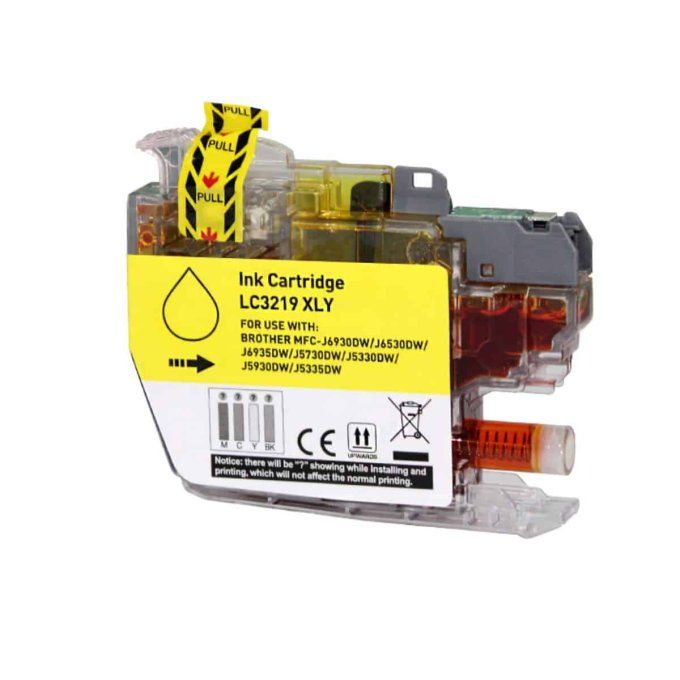  BROTHER 3219XLY Y CARTOUCHE COMPATIBLE