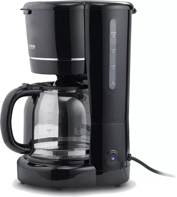 Cafetière à filtre SEVERIN 10 tasses   900w inox/noir.  KA4320