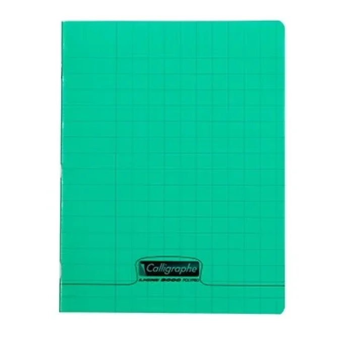 Cahier maternelle Séyès 3mm VERT 32 P polypro