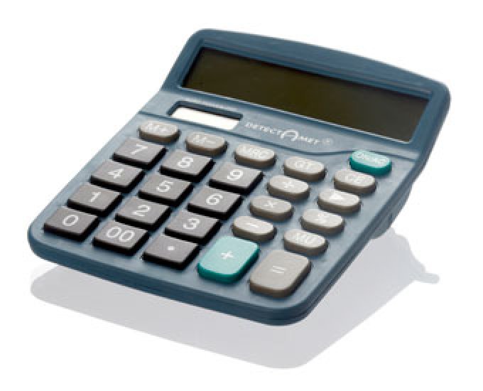 Calculatrice détectable