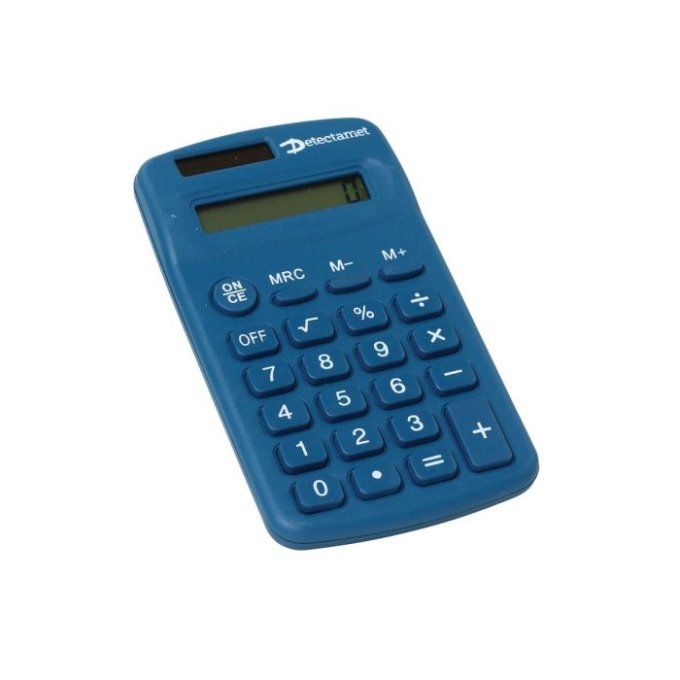 Calculatrice portable métal détectable