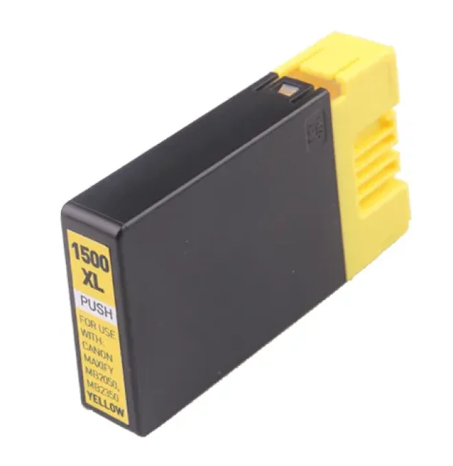 Cartouche d'encre générique jaune Canon PGI1500XL - Remplace la cartouche 9195B001
