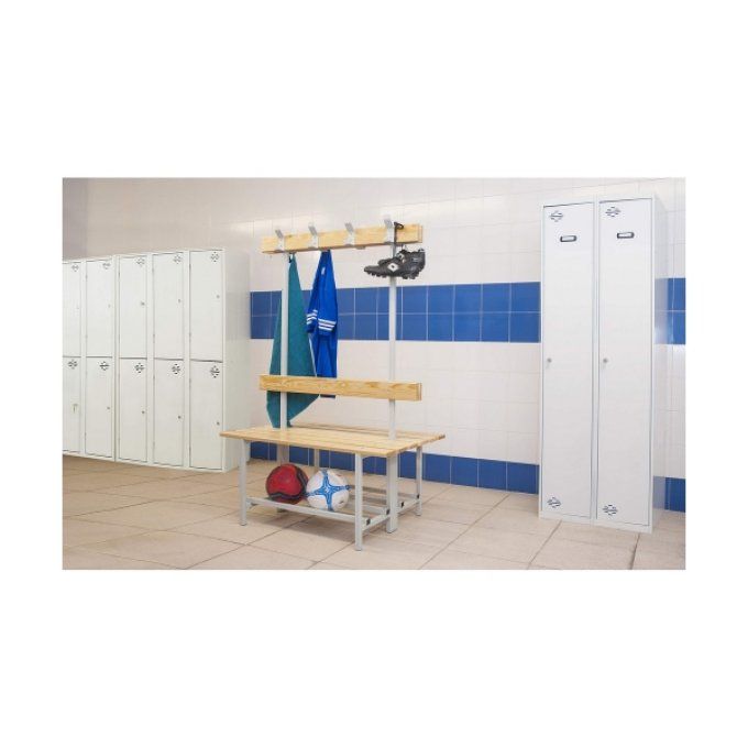 Vestiaire casier Simon Rack 180 x 30 x 50 cm Métal Gris clair 1 Compartiment