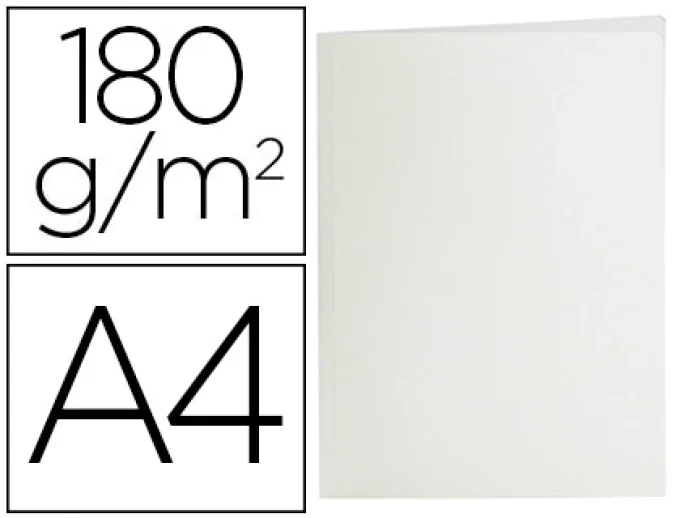  50 Sous-chemise LIDERPAPEL  papier cartonne 180g/m2 310x230mm document a4 