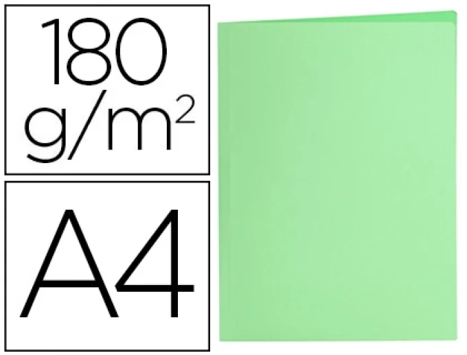  50 Sous-chemise LIDERPAPEL  papier cartonne 180g/m2 310x230mm document a4 