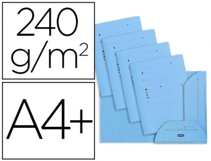 25 Chemises kraft oxford hv kraft 240g 235x320mm armoire et caisse 2 rabats intérieurs indexation 