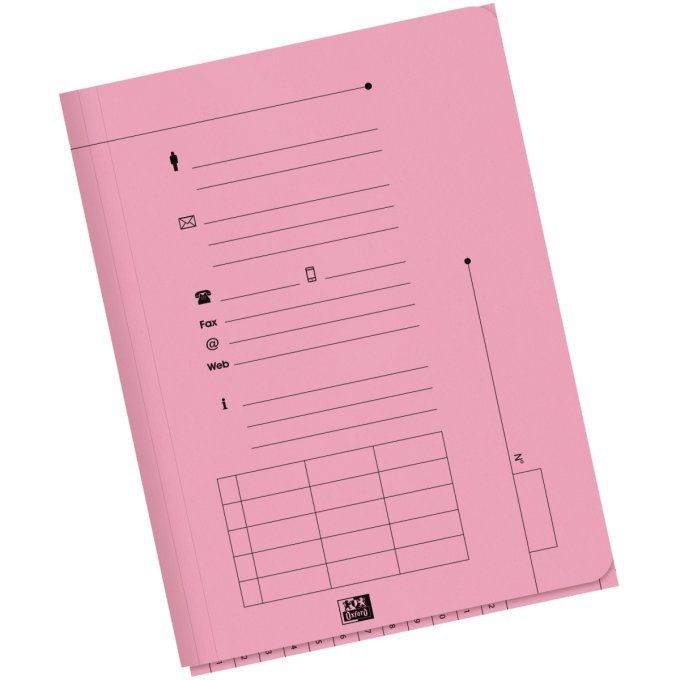 Paquet de 25 chemises HV pour dossiers suspendus