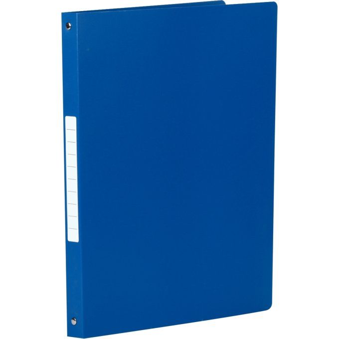 Classeur 4 anneaux en polypropylène opaque, format A4, dos 2,5 cm