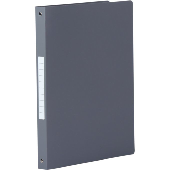 Classeur 4 anneaux en polypropylène opaque, format A4, dos 2,5 cm
