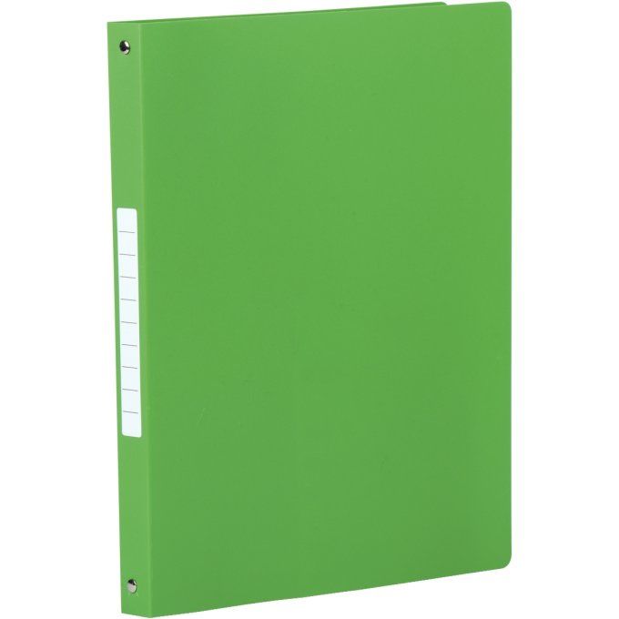 Classeur 4 anneaux en polypropylène opaque, format A4, dos 2,5 cm
