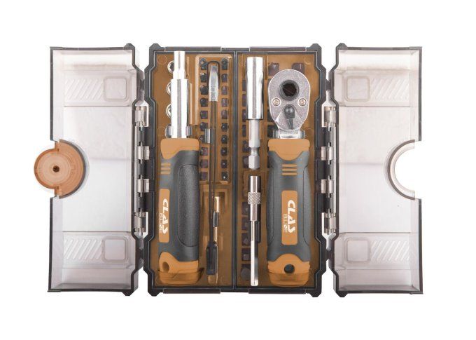 Coffret cliquet de précision + tournevis (78pcs)  CLAS