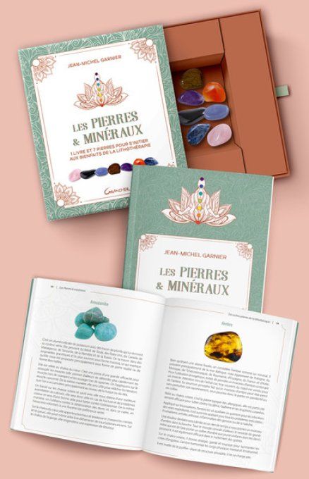 Jean-Michel GARNIER  Coffret pierres et minéraux