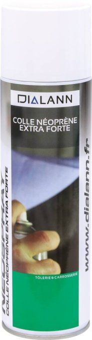Colle néoprène extra forte - aérosol de 500ml DIALANN
