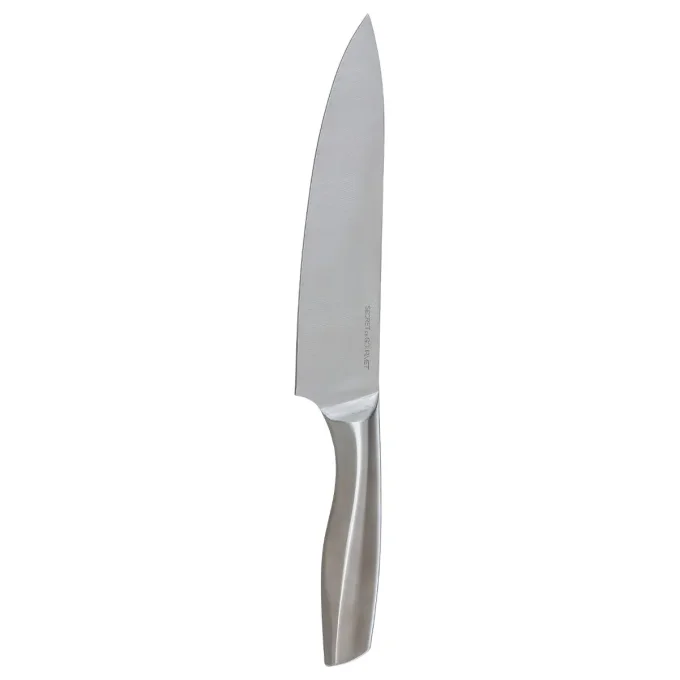 Couteau de chef "Silver précision" L34cm en inox S.G forgé