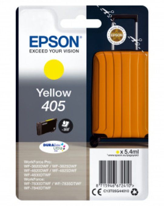 EPSON Cartouche Encre Durabrite Ultra 405 Jaune 5,4ml
