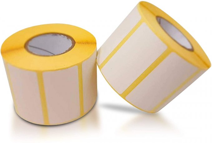 Rouleau de 1000 étiquettes adhésives 60 X 30 mm