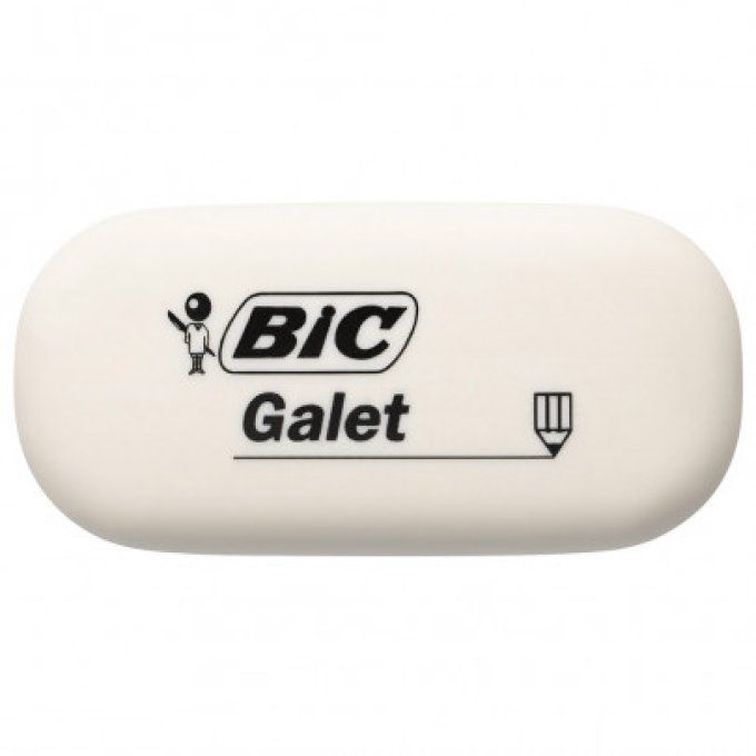 Gomme galet Bic Pour un gommage en douceur
