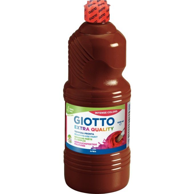 Flacon de 1L de gouache liquide GIOTTO 7 COLORIS AU CHOIX