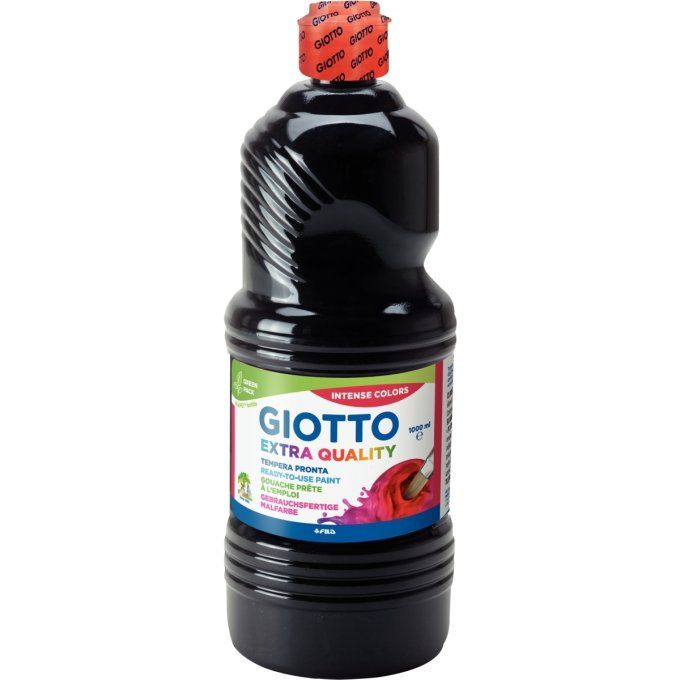 Flacon de 1L de gouache liquide GIOTTO 7 COLORIS AU CHOIX