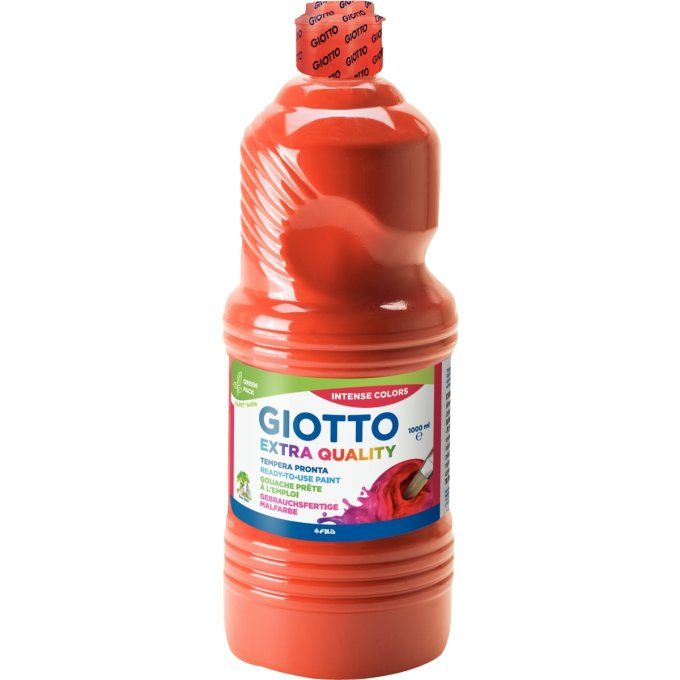 Flacon de 1L de gouache liquide GIOTTO 7 COLORIS AU CHOIX