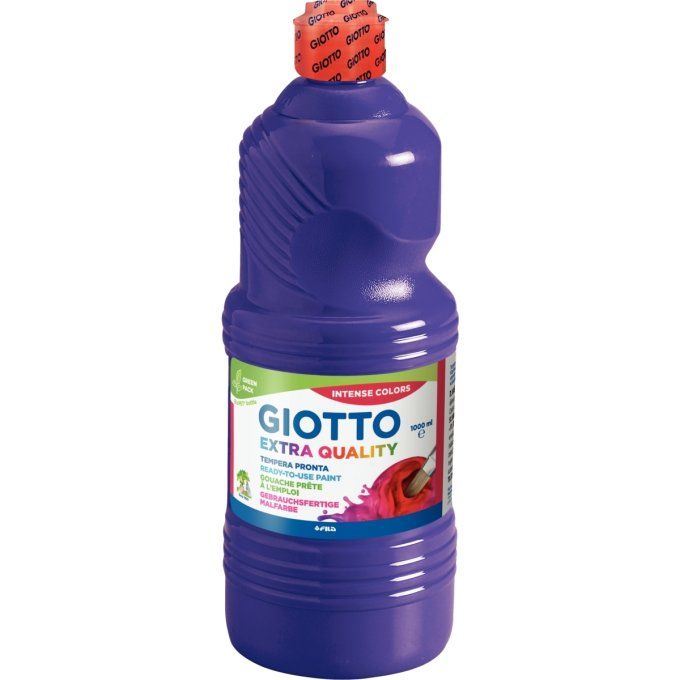 Flacon de 1L de gouache liquide GIOTTO 7 COLORIS AU CHOIX