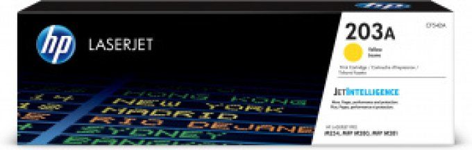 HP Cartouche Toner 203A Jaune 1 300 pages