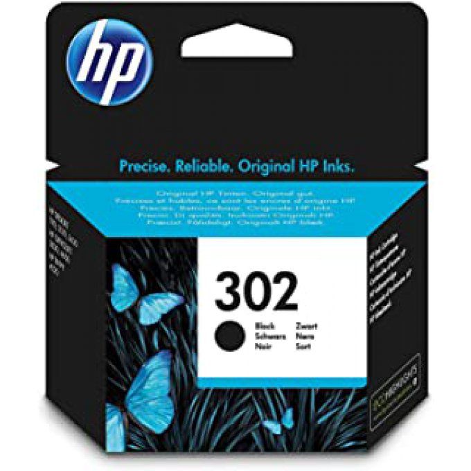 HP 302 cartouche d'encre noir authentique 