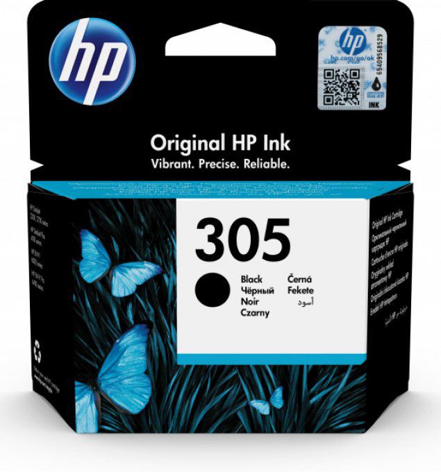HP Cartouche Encre 305 Noir 120 pages