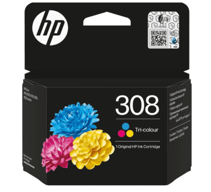 Cartouche d'encre couleur HP 308 authentique