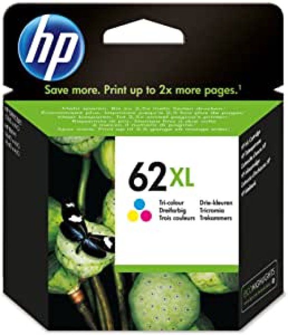 CARTOUCHE HP 62XL COULEUR