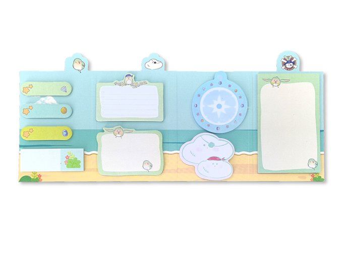 Notes adhesives imaginovo stick it notebook 20 notes adhesives pirate tailles assortie