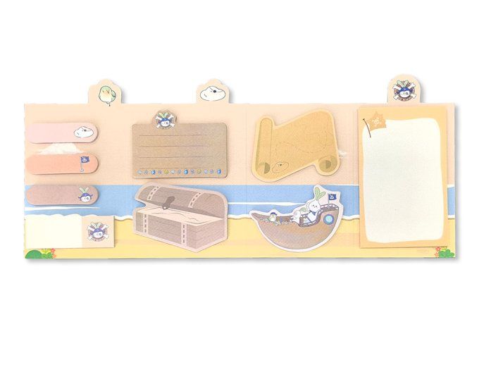 Notes adhesives imaginovo stick it notebook 20 notes adhesives pirate tailles assortie