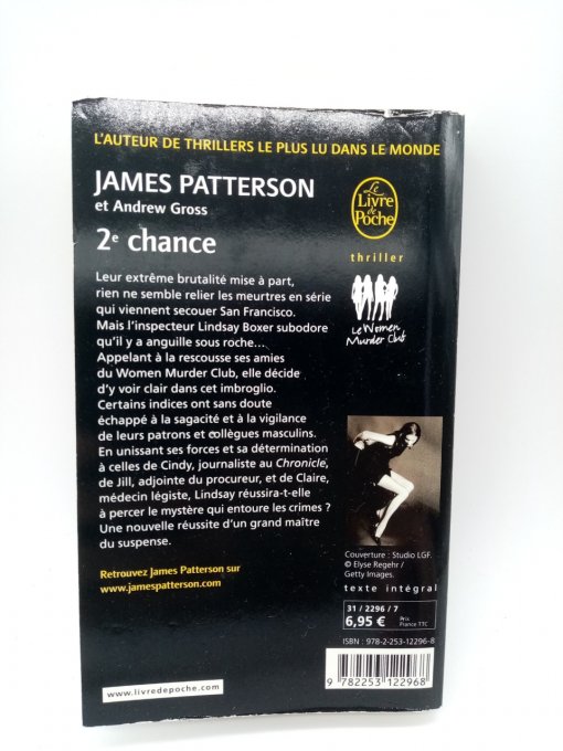 PAATTERSON  James    2ème chance