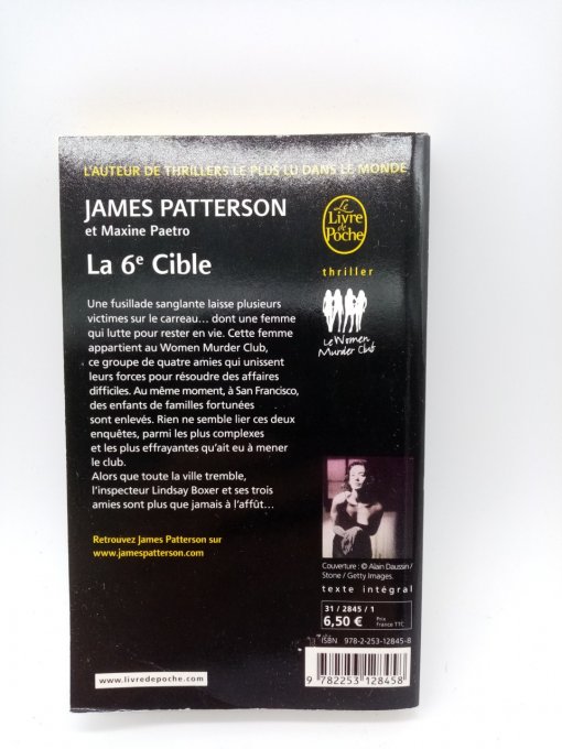 PATTERSON  James  La 6 ème cible