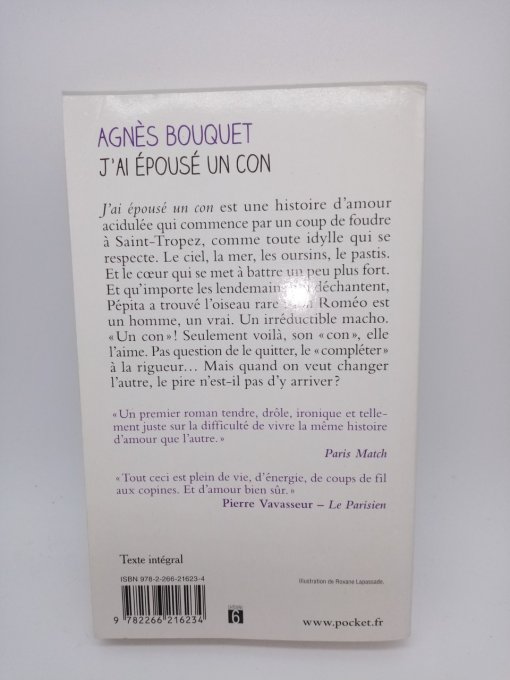 BOUQUET Agnès   J'ai épousé un con