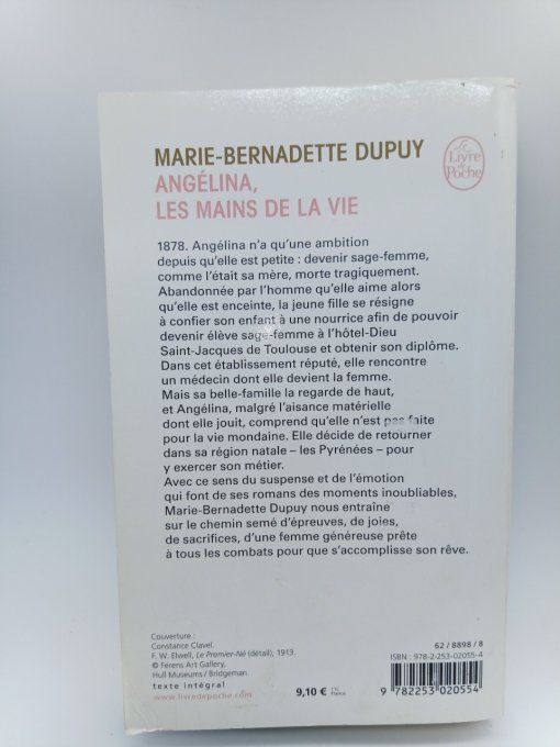 DUPUY Marie-Bernadette  Angélina les mains de la vie